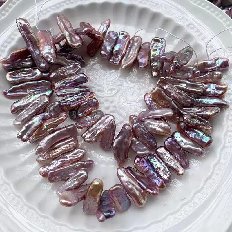 Freshwater Pearl white pink purple biwa baroque Toothpick FPPJ wholesale nature loose beads for DIY jewelrypurple
Freshwater Pearl white pink purple biwa baroque Toothpick FPPJ wholesale nature loose beads for DIY jewelrypurple