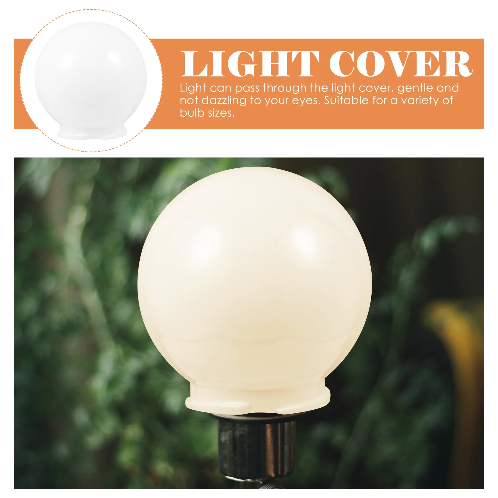 Round Light Cover Acrylic Globe Lampshade For Ceiling Floor Stand Lights Indoor Outdoor Decoration Replacement Shade
Round Light Cover Acrylic Globe Lampshade For Ceiling Floor Stand Lights Indoor Outdoor Decoration Replacement Shade