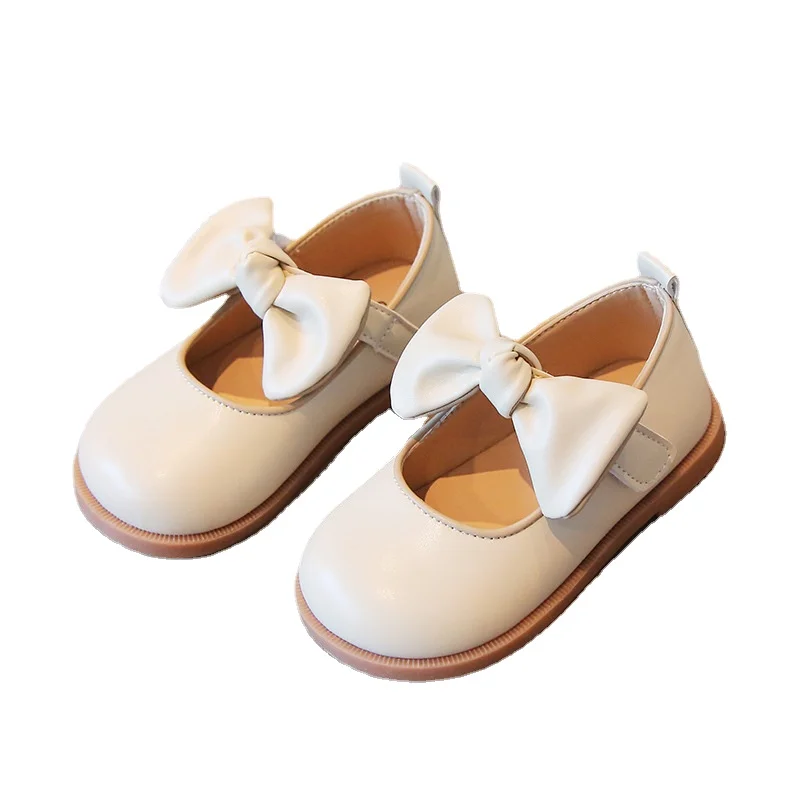 Girls Leather Shoes Autumn Cute Bow Solid Color Baby Girl Shoes Flat Heels Soft Bottom Princess Shoes SMG292
Girls Leather Shoes Autumn Cute Bow Solid Color Baby Girl Shoes Flat Heels Soft Bottom Princess Shoes SMG292
