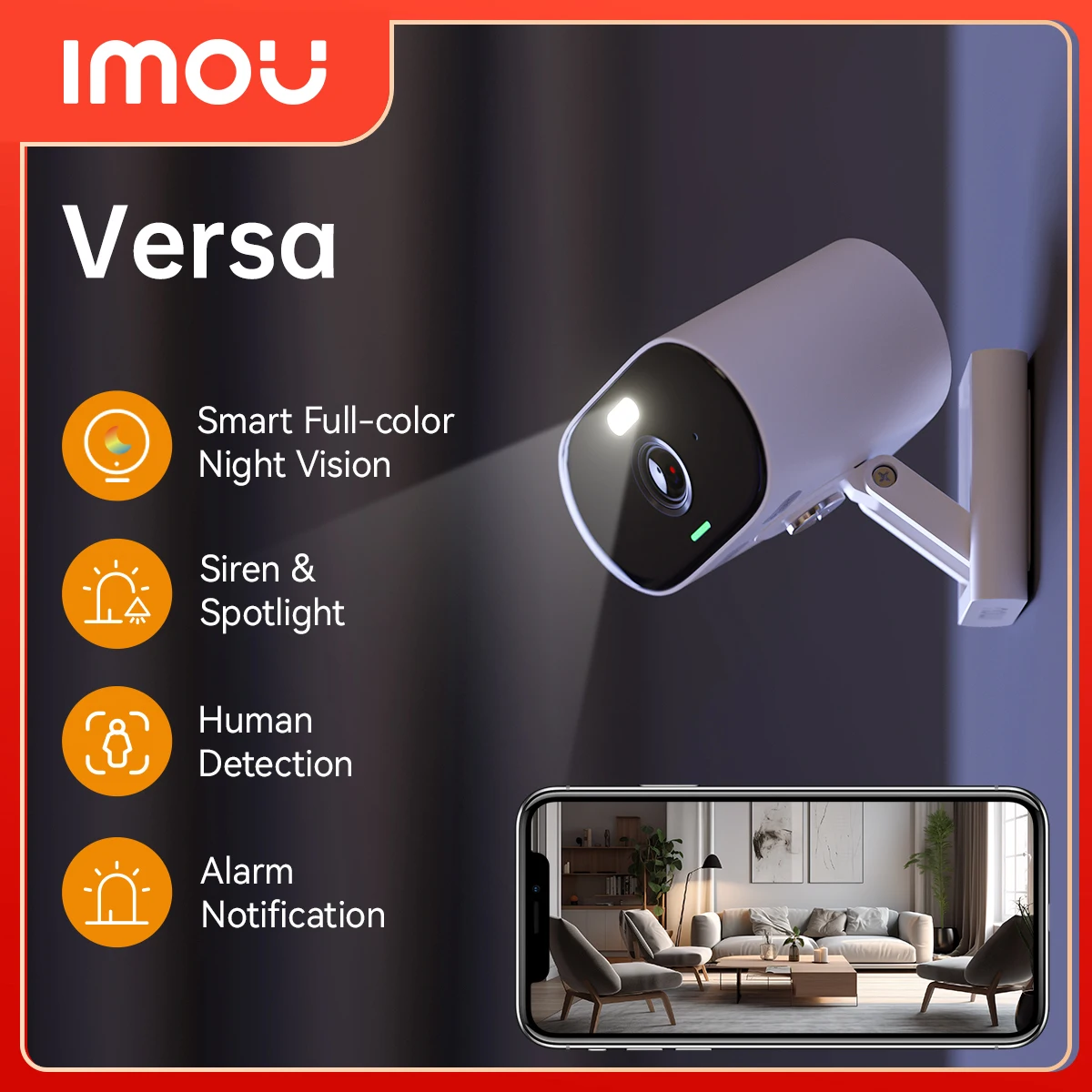 IMOU Magnetic Indoor Outdoor Security Camera Wi-Fi IP Security Surveillance Colorful Night Vision Baby Monitor Two-way Talk IP65
IMOU Magnetic Indoor Outdoor Security Camera Wi-Fi IP Security Surveillance Colorful Night Vision Baby Monitor Two-way Talk IP65
