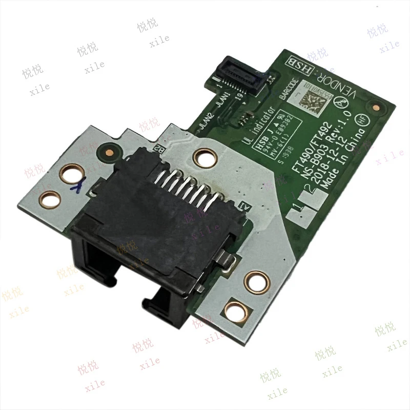L+ L+ 02HK993 FOR LENOVO ThinkPad T490 P43s / T14 Gen 1 Gen 2 NIC Small Board NS-B903
L+ L+ 02HK993 FOR LENOVO ThinkPad T490 P43s / T14 Gen 1 Gen 2 NIC Small Board NS-B903