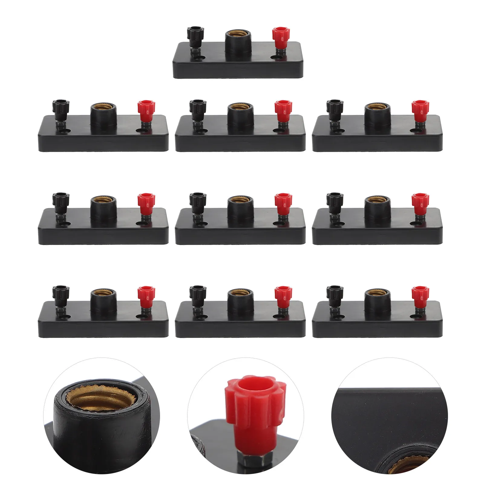 Набор из 10 пластиковых держателей для ламп-колб (штепсельных) для физических экспериментов, учебное пособие по электричеству, лабораторное оборудование, комплект для экспериментов с цепями
Набор из 10 пластиковых держателей для ламп-колб (штепсельных) для физических экспериментов, учебное пособие по электричеству, лабораторное оборудование, комплект для экспериментов с цепями