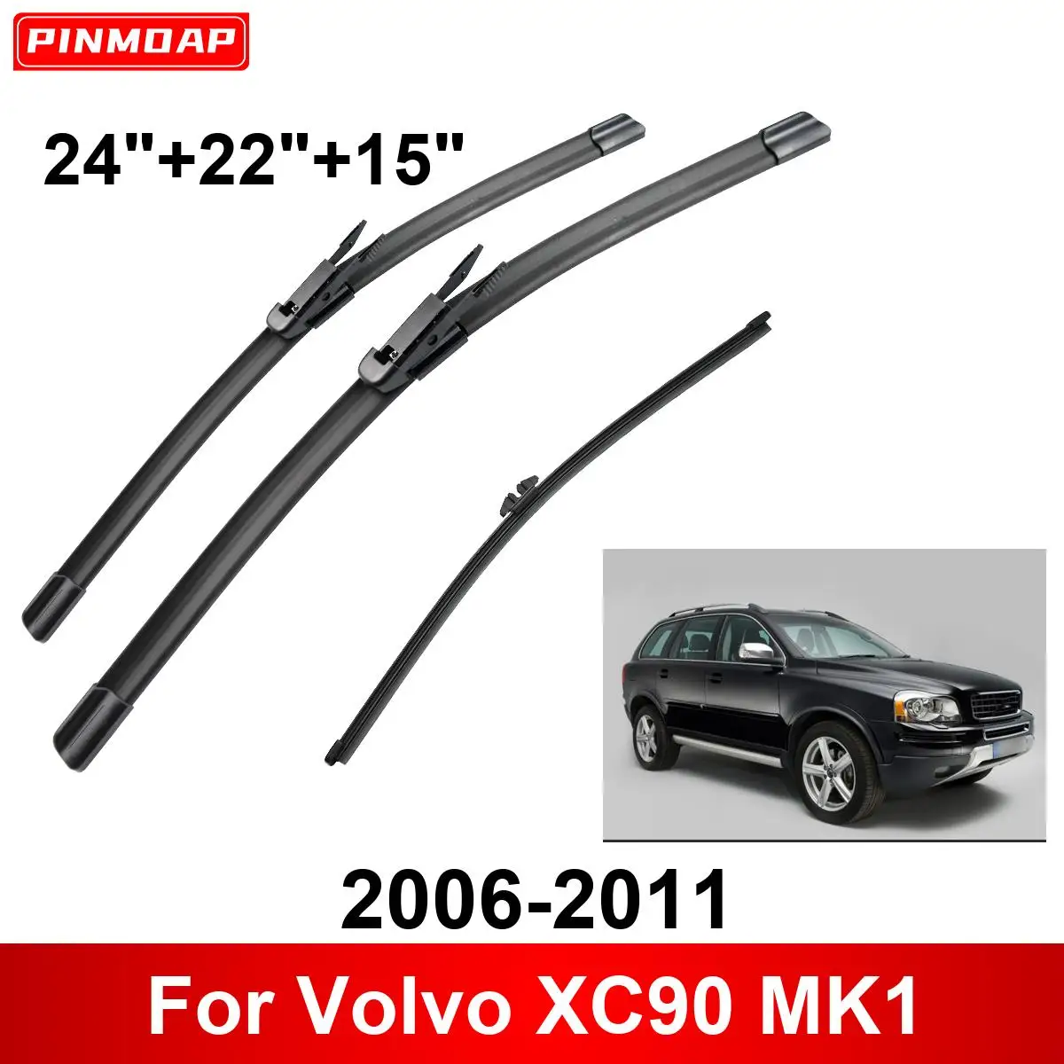 Щетки стеклоочистителя Передние Задние для Volvo XC90 MK1 2006-2011, 2006, 2007, 2008, 2009, 2010, 3 шт.
Щетки стеклоочистителя Передние Задние для Volvo XC90 MK1 2006-2011, 2006, 2007, 2008, 2009, 2010, 3 шт.