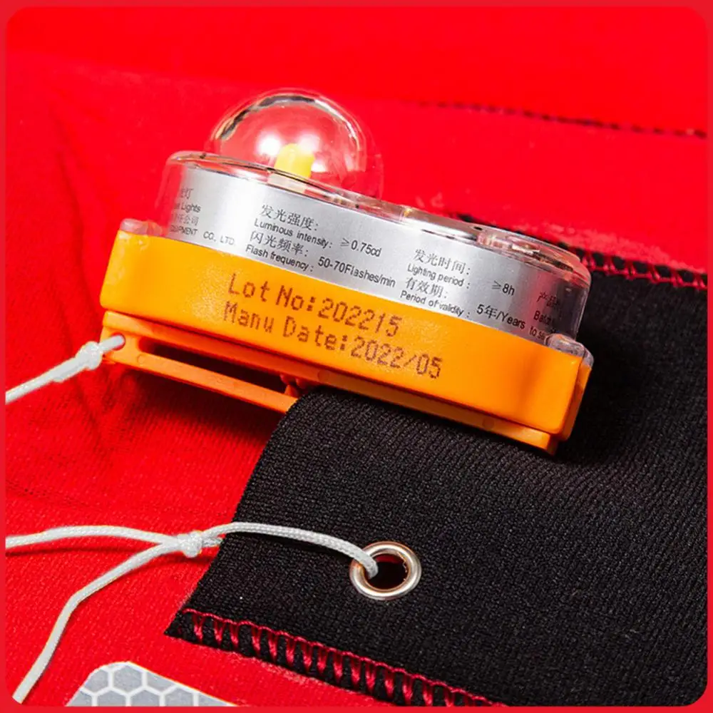 LED Life Jacket Light Energy-Efficient Waterproof Emergency Signal Light Easy Operation Lightweight Portable Outdoor Accessories
LED Life Jacket Light Energy-Efficient Waterproof Emergency Signal Light Easy Operation Lightweight Portable Outdoor Accessories