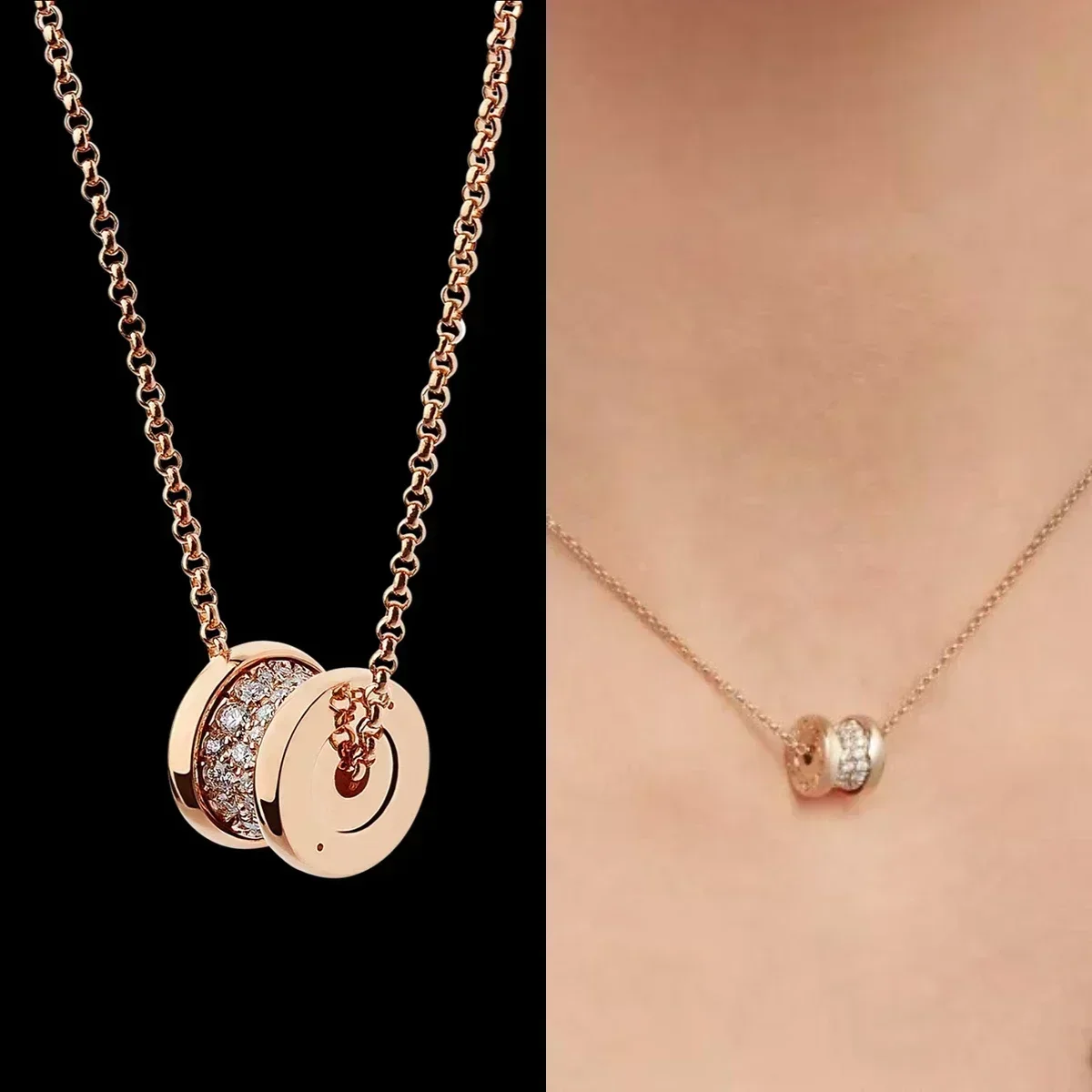 2025 New 925 silver high-quality fashion classic spring Series pave diamond round mini necklace for women's jewelry gift
2025 New 925 silver high-quality fashion classic spring Series pave diamond round mini necklace for women's jewelry gift