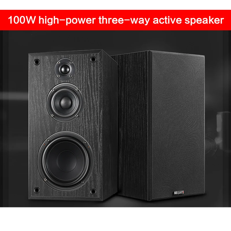 100W High-power Three-way Active Bluetooth Speaker Wireless Home HiFi Audiophile Speaker Multimedia High-fidelity Front Speaker
100W High-power Three-way Active Bluetooth Speaker Wireless Home HiFi Audiophile Speaker Multimedia High-fidelity Front Speaker