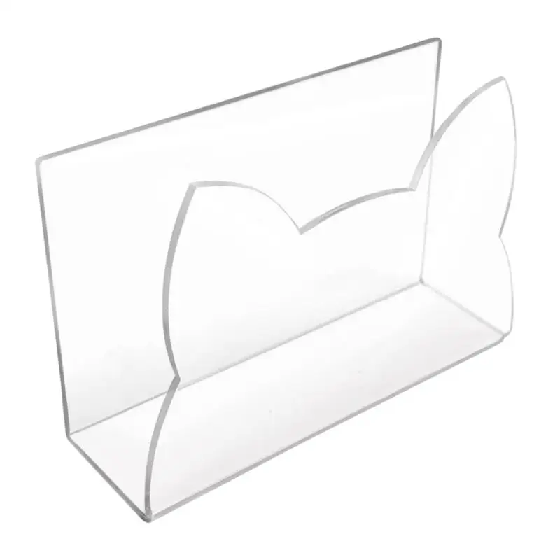 Acrylic Mail Holder, Clear Mail Organizer Countertop, Letter Envelope Holder for Desk, Mail Sorter Letter Stand
Acrylic Mail Holder, Clear Mail Organizer Countertop, Letter Envelope Holder for Desk, Mail Sorter Letter Stand
