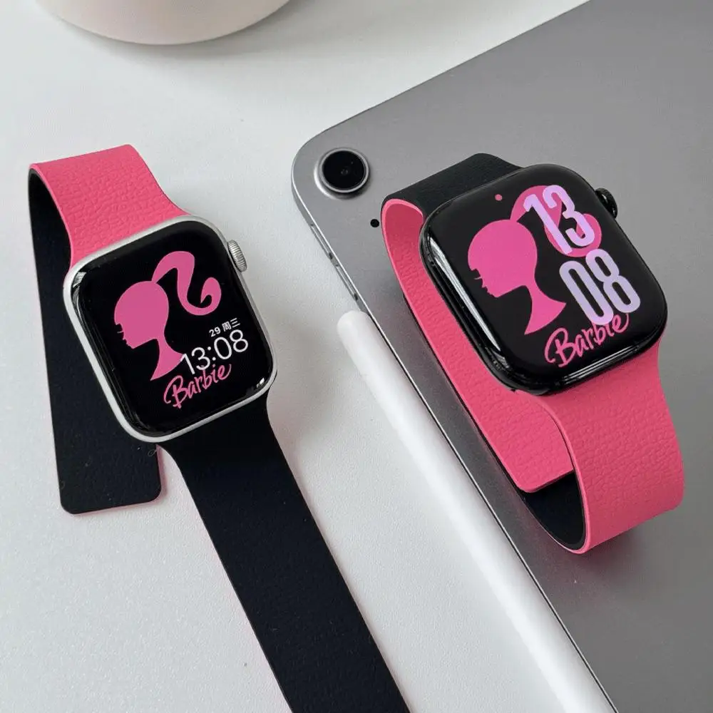New Two-Color Magnetic Silicone Strap for Apple Watch Ultra3 49mm 45mm 44mm 42mm 40mm 46mm 41mm Series 11 10 9 8 7 6 5 SE 3 Band
New Two-Color Magnetic Silicone Strap for Apple Watch Ultra3 49mm 45mm 44mm 42mm 40mm 46mm 41mm Series 11 10 9 8 7 6 5 SE 3 Band