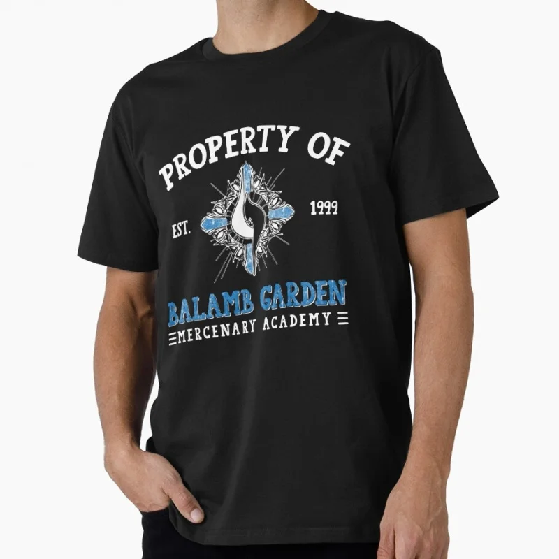 Property of Balamb Garden Final Fantasy Game Gift T shirt for gamer 100% cotton Short Sleeve Graphic Clothes All size tops S-6XL
Property of Balamb Garden Final Fantasy Game Gift T shirt for gamer 100% cotton Short Sleeve Graphic Clothes All size tops S-6XL