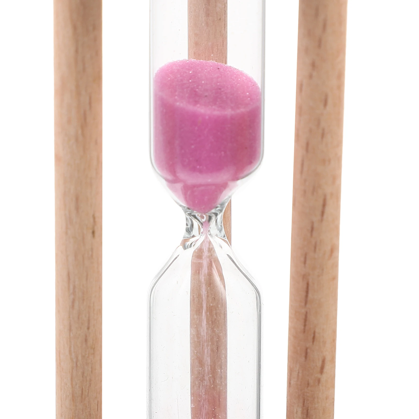Wooden Hourglass 3 Minutes Timer Small Pink Desk Clock Sandglass Ornament Handmade Modern Style Bright Color Good Gloss
Wooden Hourglass 3 Minutes Timer Small Pink Desk Clock Sandglass Ornament Handmade Modern Style Bright Color Good Gloss