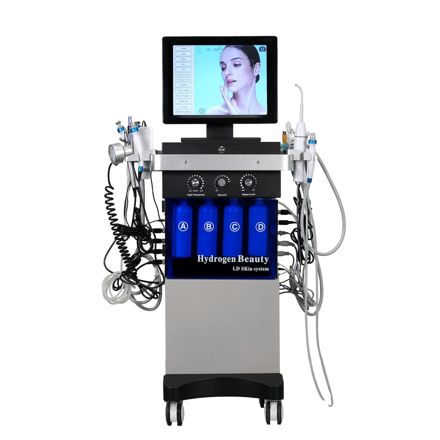 14 in 1 Hydrate Dermabrasion Facial Device Skin Aqua Peel Hydra Beauty Skin System Bubble Machine
14 in 1 Hydrate Dermabrasion Facial Device Skin Aqua Peel Hydra Beauty Skin System Bubble Machine