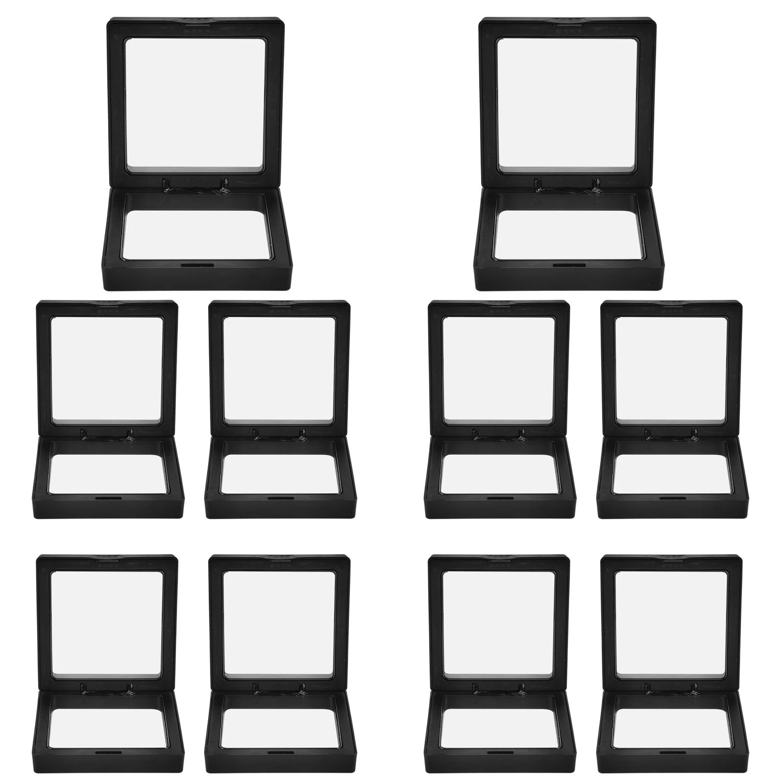 10 шт. коробки для дисплея 7x7x2 см, черная прозрачная полиэтиленовая пленка, плавающие чехлы для коробки для колец для хранения ювелирных изделий, браслетов
10 шт. коробки для дисплея 7x7x2 см, черная прозрачная полиэтиленовая пленка, плавающие чехлы для коробки для колец для хранения ювелирных изделий, браслетов