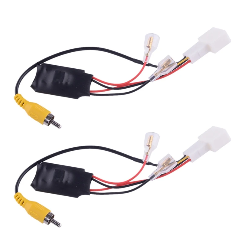 2Pcs 4 Pin Car Reverse Camera Cable Adapter Retention Wiring Harness Cable Plug Reversing Connector Adapter For Toyota
2Pcs 4 Pin Car Reverse Camera Cable Adapter Retention Wiring Harness Cable Plug Reversing Connector Adapter For Toyota