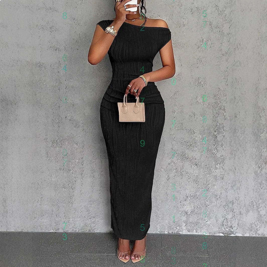 Cute Fashion Water Wave Off Shoulder Dress Dresses Spring Summer Matching Set
Cute Fashion Water Wave Off Shoulder Dress Dresses Spring Summer Matching Set