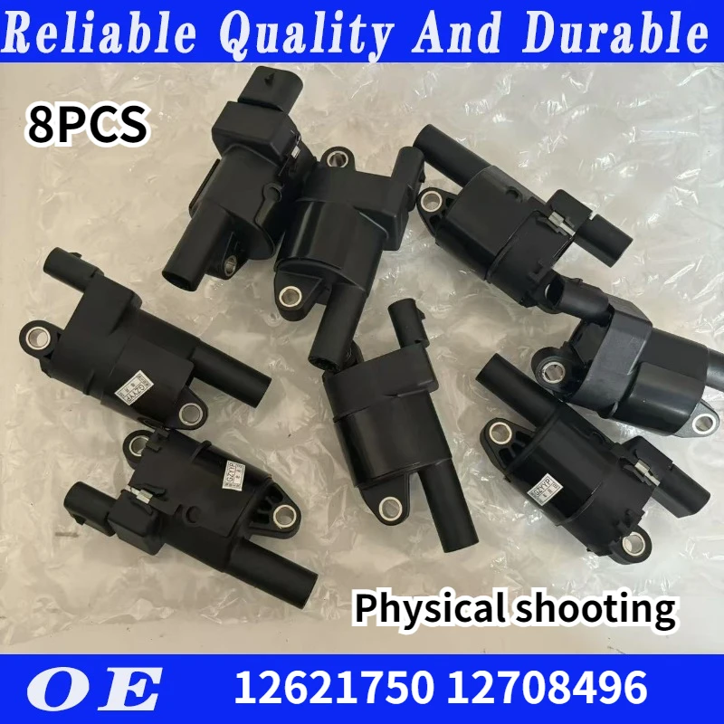 8PCS High quality Ignition Coil ForYukon For Chevrolet For Cadillac Escalade 12621750 12658183, 12674754, 12699383, 12708496
8PCS High quality Ignition Coil ForYukon For Chevrolet For Cadillac Escalade 12621750 12658183, 12674754, 12699383, 12708496