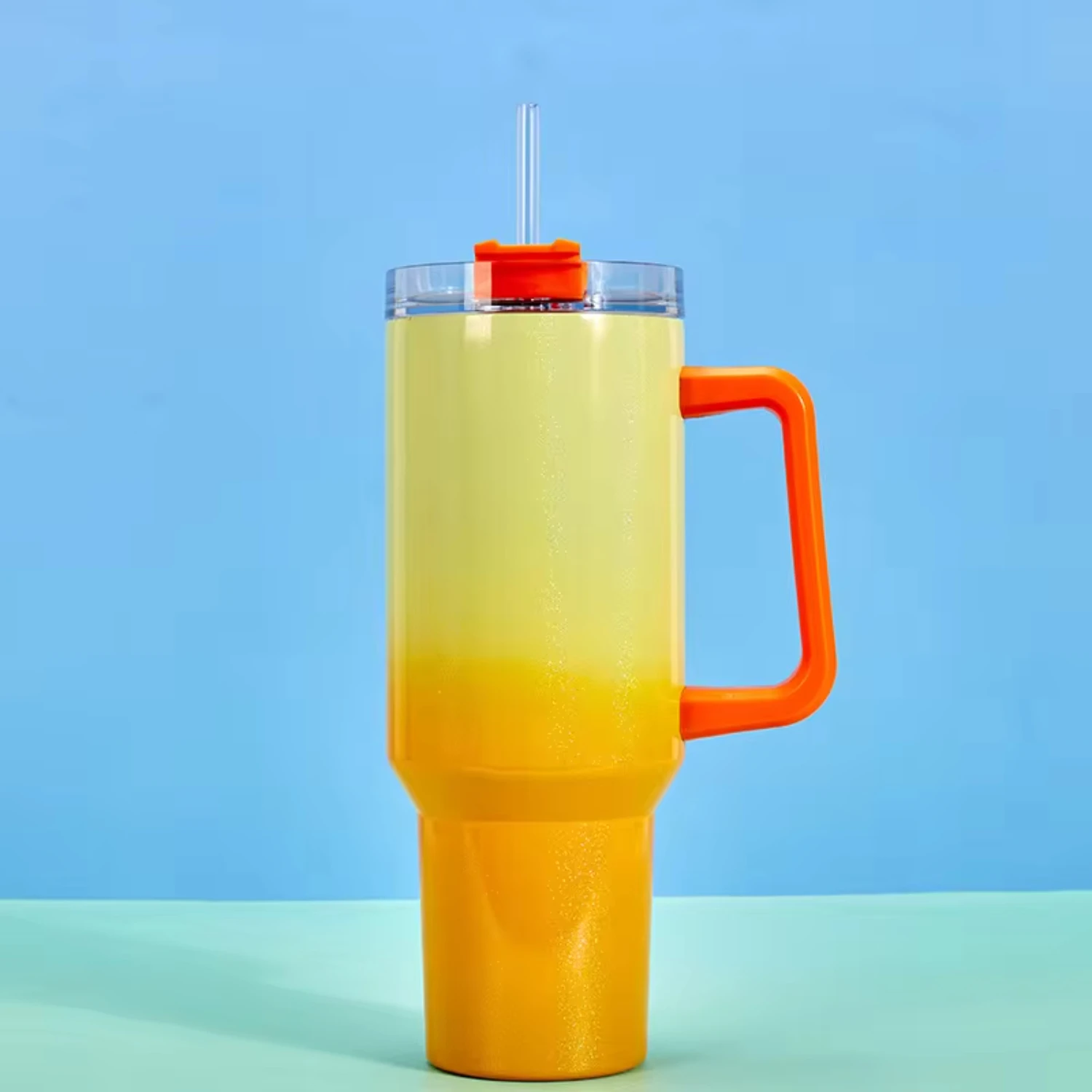 40oz Straw Coffee Insulation Cup With Handle Portable Car Stainless Steel Water Bottle LargeCapacity Travel BPA Free Thermal Mug
40oz Straw Coffee Insulation Cup With Handle Portable Car Stainless Steel Water Bottle LargeCapacity Travel BPA Free Thermal Mug