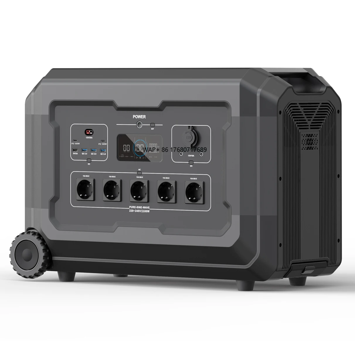 3000W 4000W LifePO4 Battery Pack Tragbare Power Station Rechargeable Solar Generator Energy System 3600w Portable Power Station
3000W 4000W LifePO4 Battery Pack Tragbare Power Station Rechargeable Solar Generator Energy System 3600w Portable Power Station