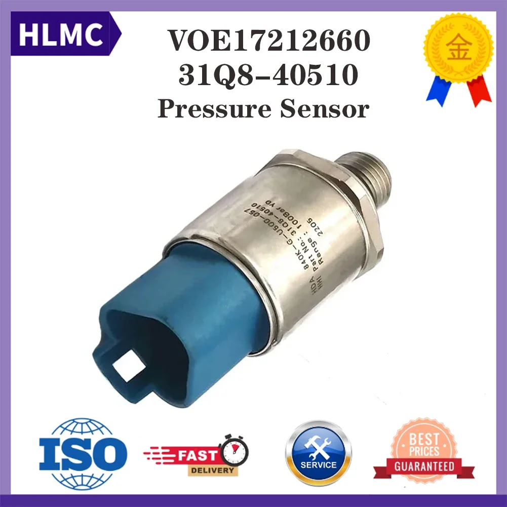 Excavator Accessories VOE17212660 31Q8-40510 Pressure Sensor For EC290B EC360B EC300D 31Q840510
Excavator Accessories VOE17212660 31Q8-40510 Pressure Sensor For EC290B EC360B EC300D 31Q840510