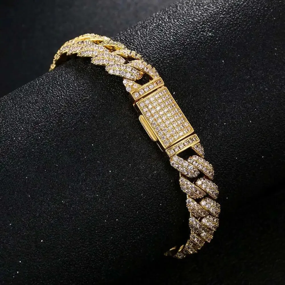 Lady Fine Moissanite Diamond Jewelry 925 Silver 18k Gold Plated 10mm 2 Rows d Color Diamond Moissanite Cuban Link Bracelet
Lady Fine Moissanite Diamond Jewelry 925 Silver 18k Gold Plated 10mm 2 Rows d Color Diamond Moissanite Cuban Link Bracelet