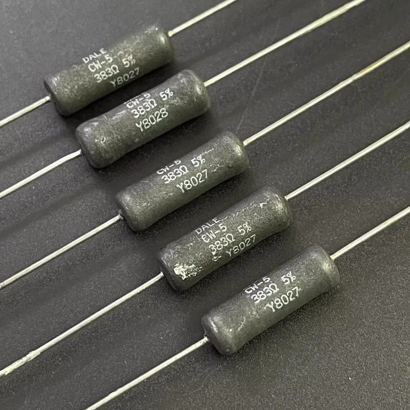 20PCS/American CW-5 6.5W 383R 383 Ω MEXICO produces high-power wire wound resistors
20PCS/American CW-5 6.5W 383R 383 Ω MEXICO produces high-power wire wound resistors