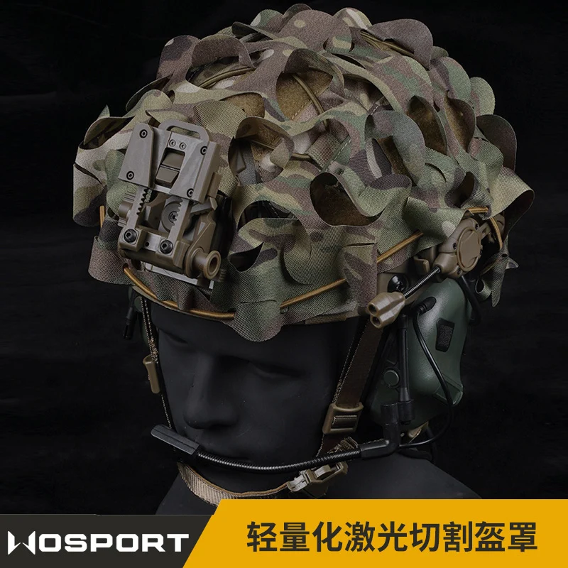 Легкий камуфляжный шлем WoSporT с лазерной резкой, бионический шлем с уплотнением в форме листа ODCP, быстрый
Легкий камуфляжный шлем WoSporT с лазерной резкой, бионический шлем с уплотнением в форме листа ODCP, быстрый