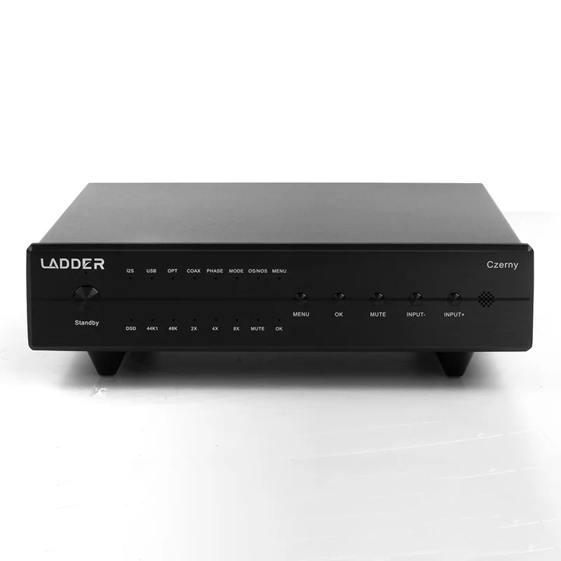 Ladder Czerny Digital Decoder DAC R2R + DSD Architecture 24BIT 768K DSD1024 PCM1536
Ladder Czerny Digital Decoder DAC R2R + DSD Architecture 24BIT 768K DSD1024 PCM1536
