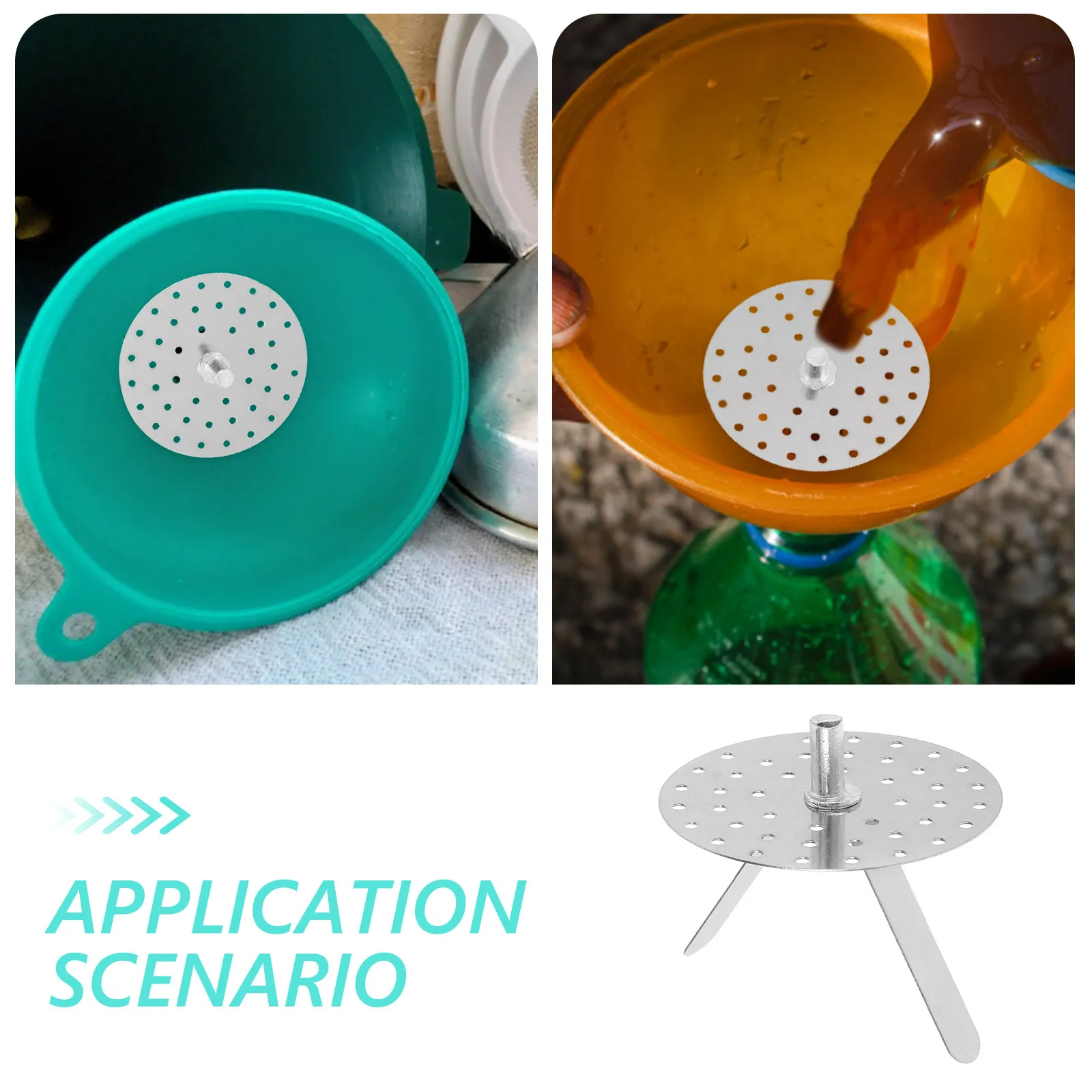 Набор из 6 съемных металлических фильтров из нержавеющей стали для воронок, высокоэффективная сетчатая фильтрующая сетка для различных воронок
Набор из 6 съемных металлических фильтров из нержавеющей стали для воронок, высокоэффективная сетчатая фильтрующая сетка для различных воронок