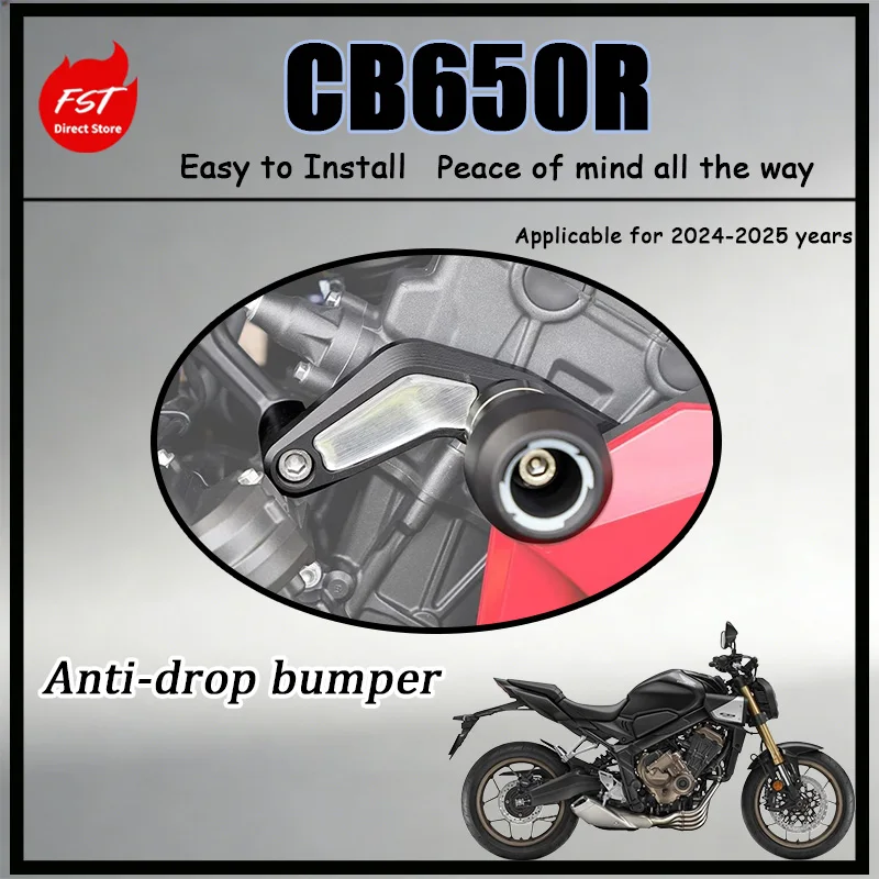 FOR 2024-2025 CBR650R Anti-Fall Combination Kit Optimized Buffer Type Solid Lock with Reasonable Radian Layout Reduced Falling
FOR 2024-2025 CBR650R Anti-Fall Combination Kit Optimized Buffer Type Solid Lock with Reasonable Radian Layout Reduced Falling
