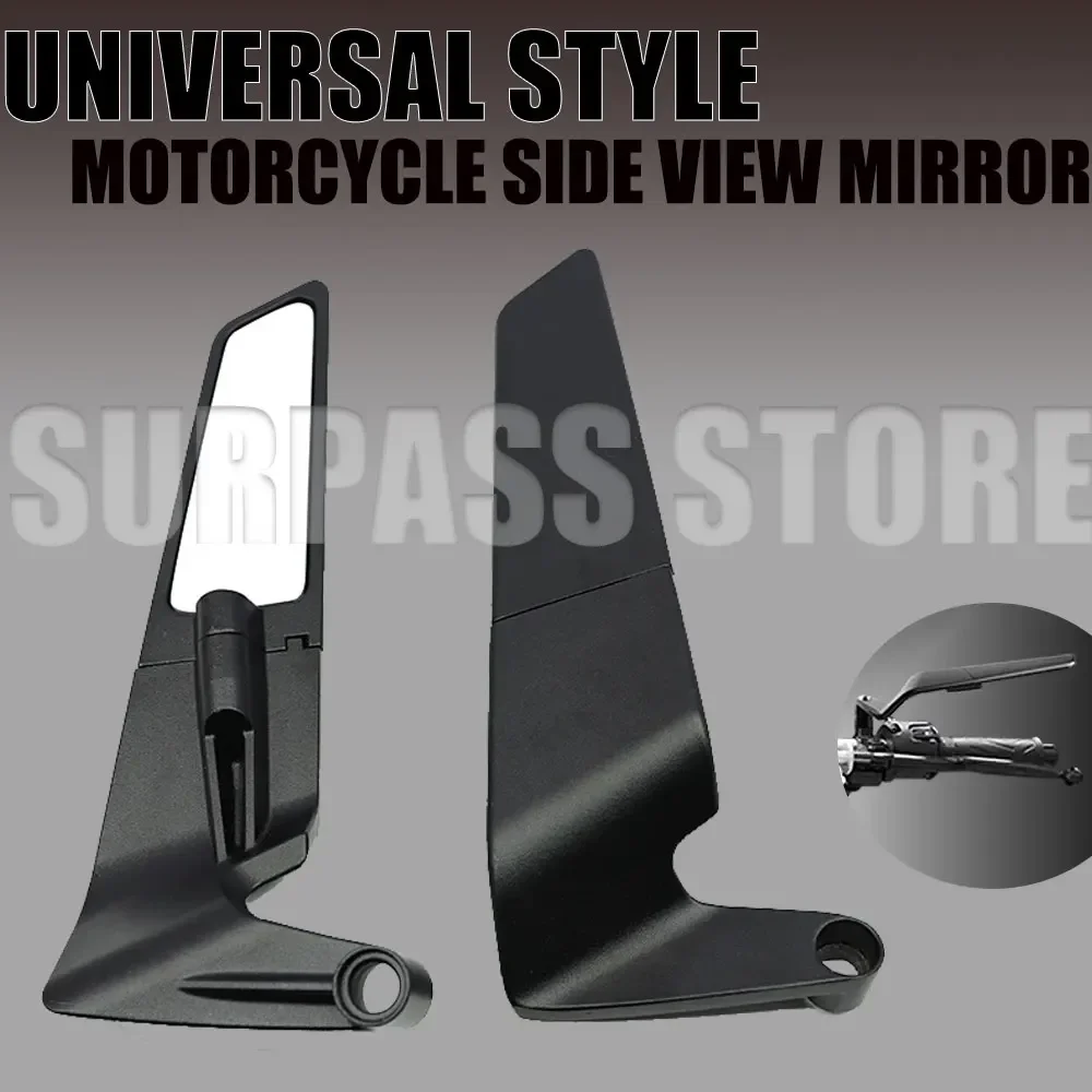 Motorcycle Universal Accessories Motorcycle Rearview Mirror Wings Rearview Mirror Rotatable Aluminum Alloy Side Mirrors 8/10mm
Motorcycle Universal Accessories Motorcycle Rearview Mirror Wings Rearview Mirror Rotatable Aluminum Alloy Side Mirrors 8/10mm