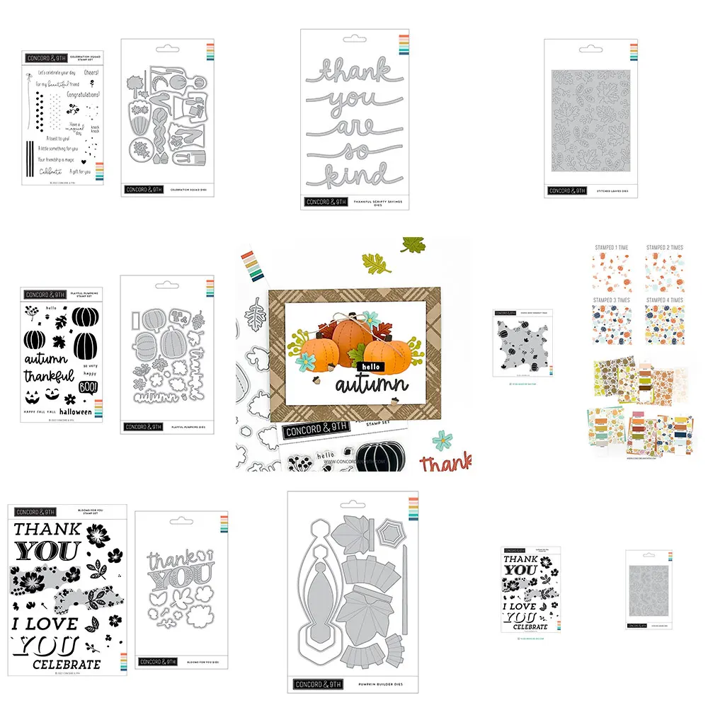 Fall Halloween Pumpkin Metal Cutting Dies and Stamp DIY Scrapbook Album Material Decoration Template Handmade Paper Craft
Fall Halloween Pumpkin Metal Cutting Dies and Stamp DIY Scrapbook Album Material Decoration Template Handmade Paper Craft