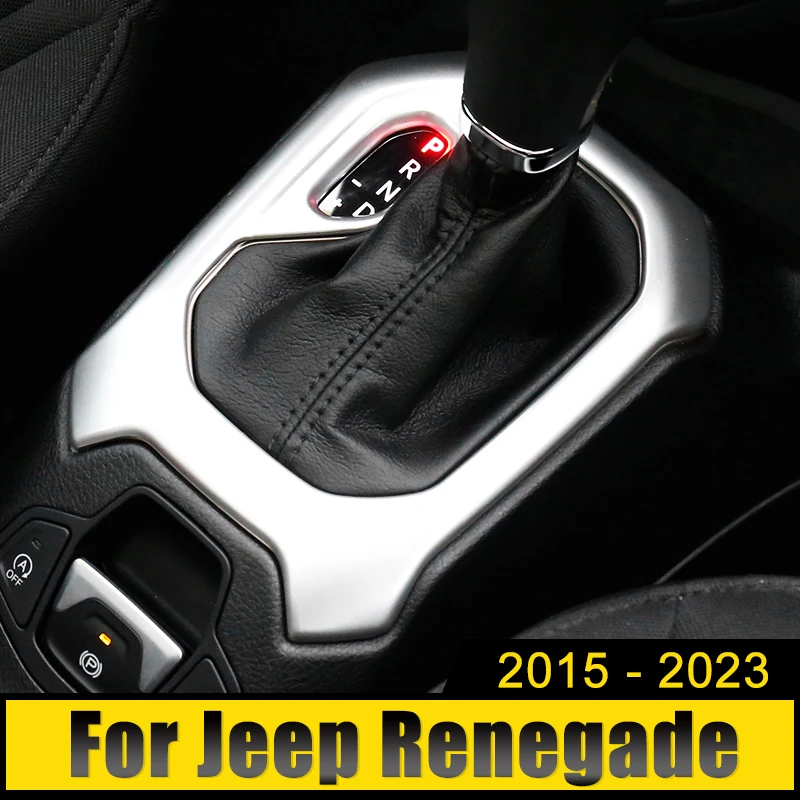 For Jeep Renegade 2015 2016 2017 2018 2019 2020 2021 2022 2023 Car Gear Box Shift Cover Gear Shift Knob Trim Decoration Sticker
For Jeep Renegade 2015 2016 2017 2018 2019 2020 2021 2022 2023 Car Gear Box Shift Cover Gear Shift Knob Trim Decoration Sticker