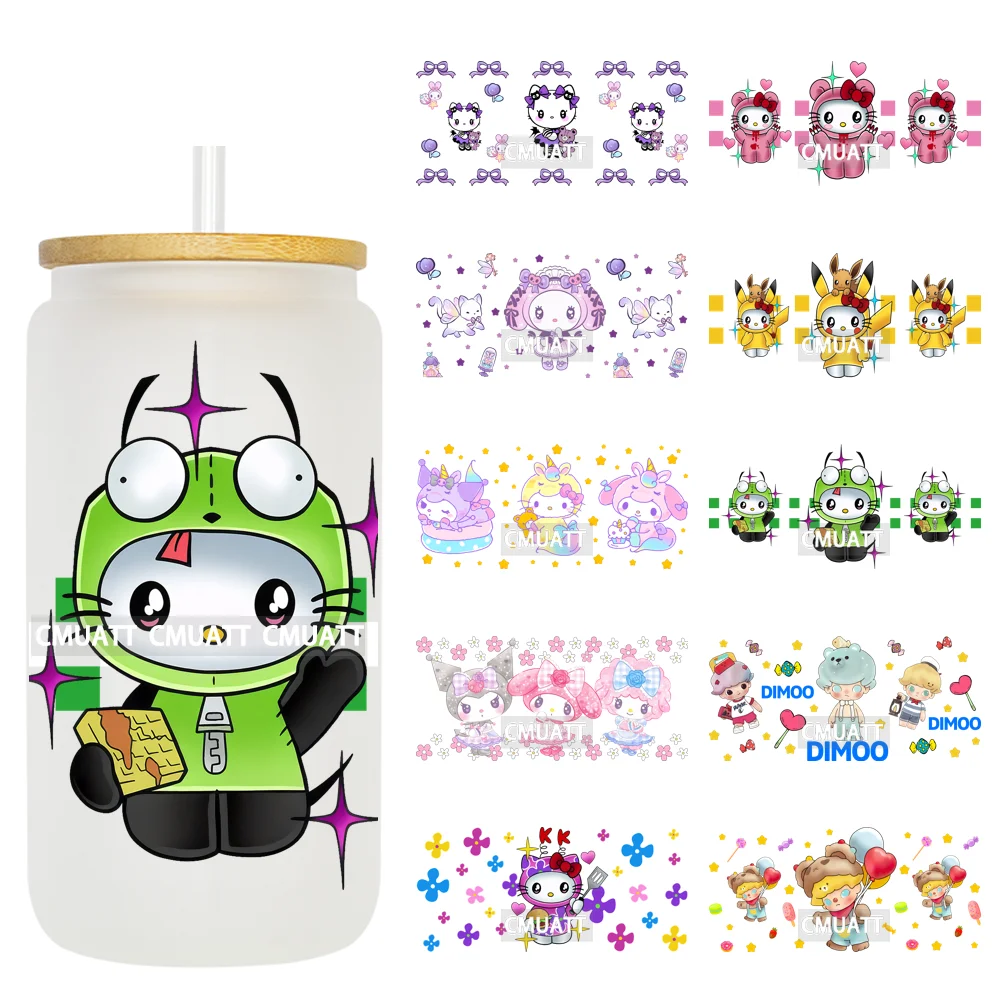 Cute Cartoon 16oz UV DTF Cup Wrap Transfers Stickers Decorate Mugs Beer Can Bottle Customized DIY Craft Cups
Cute Cartoon 16oz UV DTF Cup Wrap Transfers Stickers Decorate Mugs Beer Can Bottle Customized DIY Craft Cups