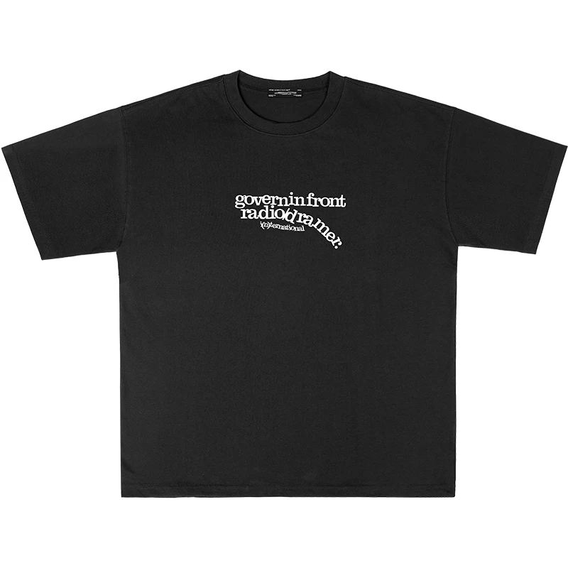 Motorcycle Future Structure Simple Small Letter Print Casual Retro Old Short-Sleeved Men's and Women's Heavy Trend
Motorcycle Future Structure Simple Small Letter Print Casual Retro Old Short-Sleeved Men's and Women's Heavy Trend