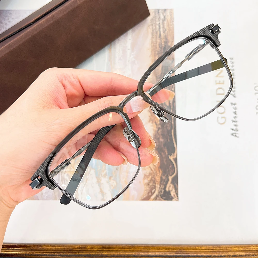 Japanese Handmade Brand Vintage Unisex Optical Glasses S-02T Titanium Frame Light Luxury Businessman Glasses
Japanese Handmade Brand Vintage Unisex Optical Glasses S-02T Titanium Frame Light Luxury Businessman Glasses