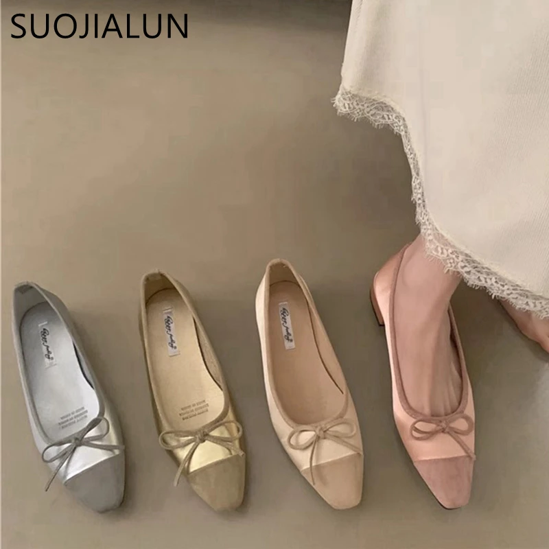 SUOJIALUN 2025 Spring New Brand Women Flat Shoes Fashion Round Toe Shallow Slip On Ladies Elegant Ballerina Shoes Dress Boat Sho
SUOJIALUN 2025 Spring New Brand Women Flat Shoes Fashion Round Toe Shallow Slip On Ladies Elegant Ballerina Shoes Dress Boat Sho
