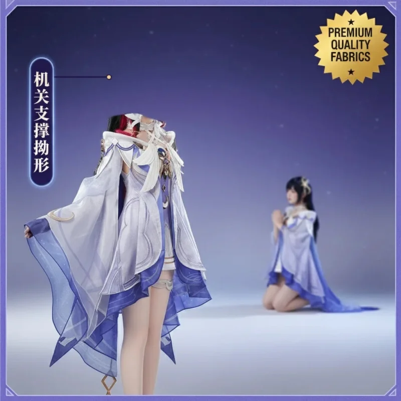 ▶❤Genshin Impact Columbina Cosplay Costume Wig Dress Uniform Metal Prop Fatui Harbingers Halloween Women Set❤◀
▶❤Genshin Impact Columbina Cosplay Costume Wig Dress Uniform Metal Prop Fatui Harbingers Halloween Women Set❤◀