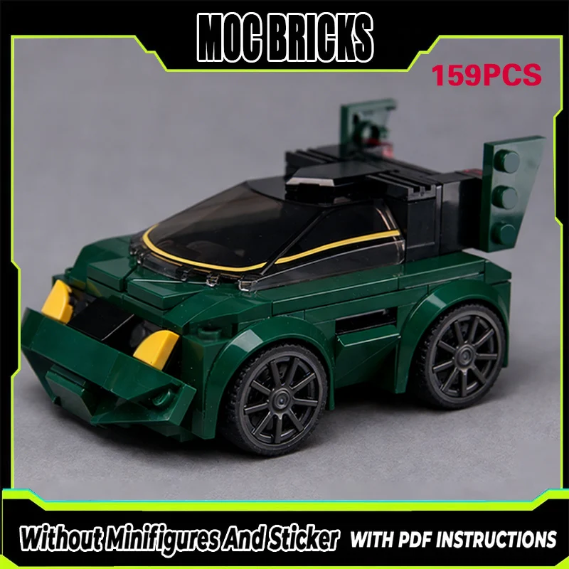 Speed Racing Car Model MOC Building Bricks Compact Mobile Car Modular Technology Gifts Holiday Assemble Children Toys Suit
Speed Racing Car Model MOC Building Bricks Compact Mobile Car Modular Technology Gifts Holiday Assemble Children Toys Suit