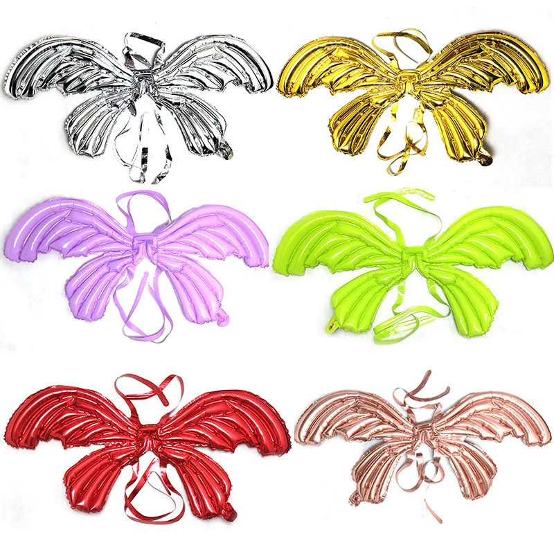 Lighted Luminous Butterfly Wings Balloon Angel Wings Nylon Aluminum Film Baby Children Sisters Birthday Party Arrangement Photo.
Lighted Luminous Butterfly Wings Balloon Angel Wings Nylon Aluminum Film Baby Children Sisters Birthday Party Arrangement Photo.