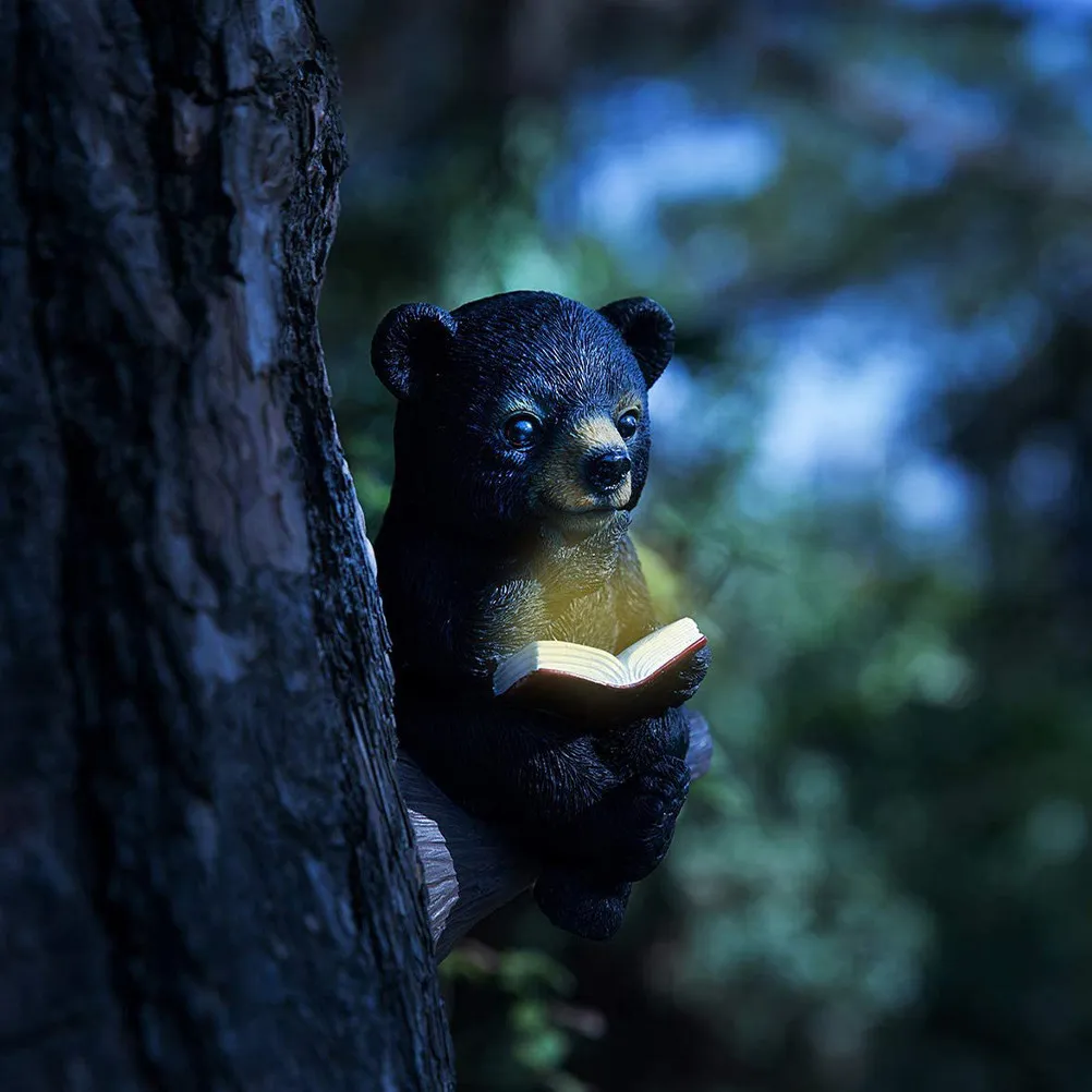Sunlight Lamp Bear Lights Statue for Lawn Black Home Decor Ornament Bedroom Decorative
Sunlight Lamp Bear Lights Statue for Lawn Black Home Decor Ornament Bedroom Decorative