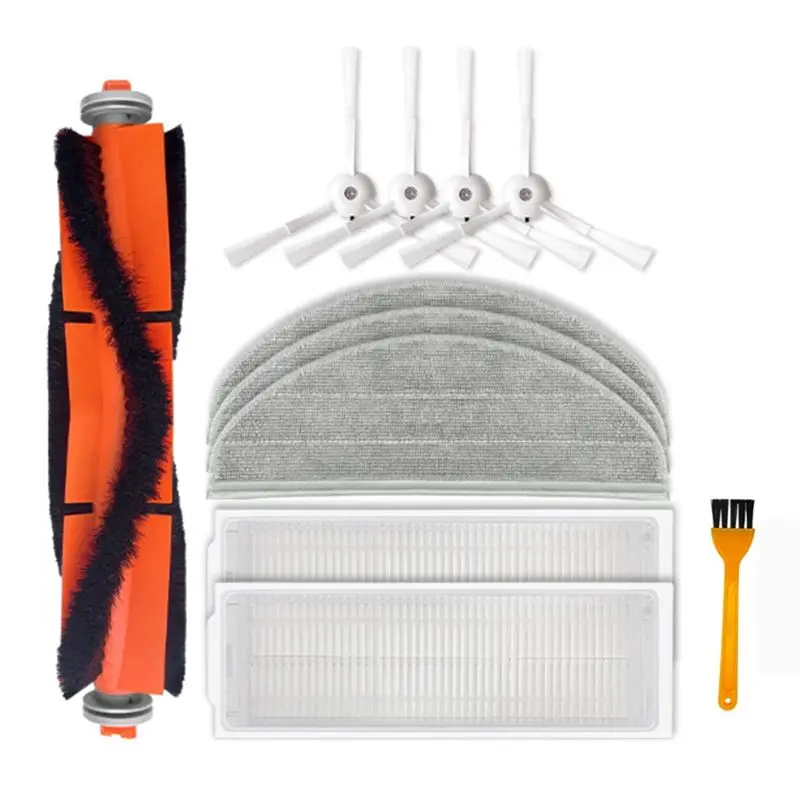 A36T-11 PCS Main Side Brush Filter Mop Cloth For Xiaomi Mijia MJSTP/MJST1S Robot Vacuum Cleaner Parts Accessories
A36T-11 PCS Main Side Brush Filter Mop Cloth For Xiaomi Mijia MJSTP/MJST1S Robot Vacuum Cleaner Parts Accessories