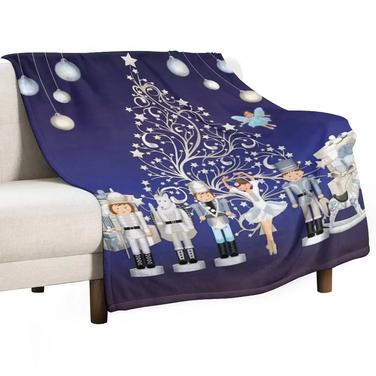 Nutcracker Christmas Special - The Nutcracker Ballet Scene - Nutcracker Story on Christmas eve Throw Blanket
Nutcracker Christmas Special - The Nutcracker Ballet Scene - Nutcracker Story on Christmas eve Throw Blanket