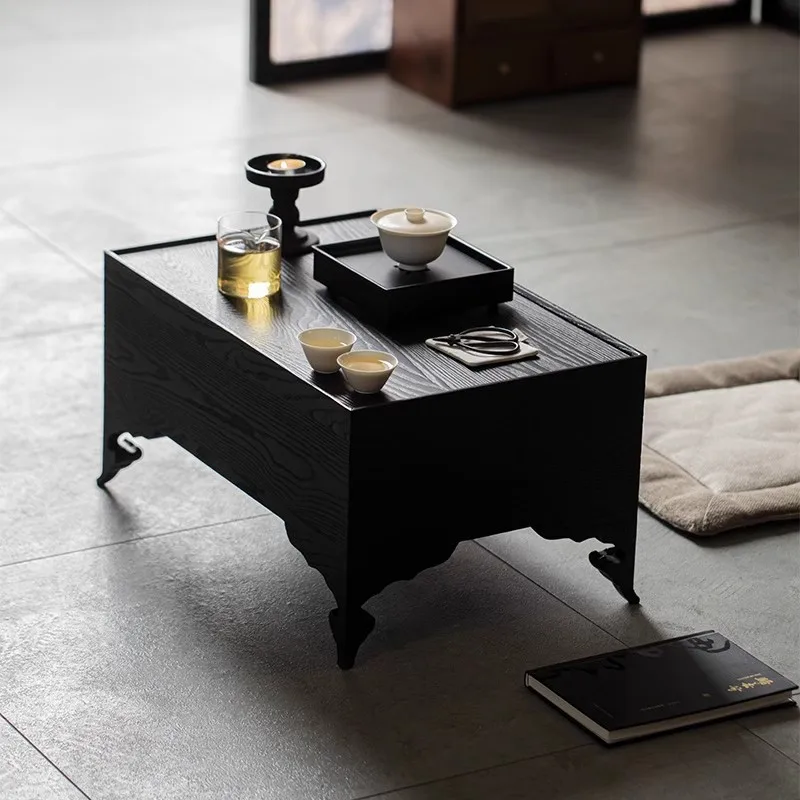 Wabi Sansi wind tatami table ash wood solid wood coffee small apartment household bay window small tea
Wabi Sansi wind tatami table ash wood solid wood coffee small apartment household bay window small tea