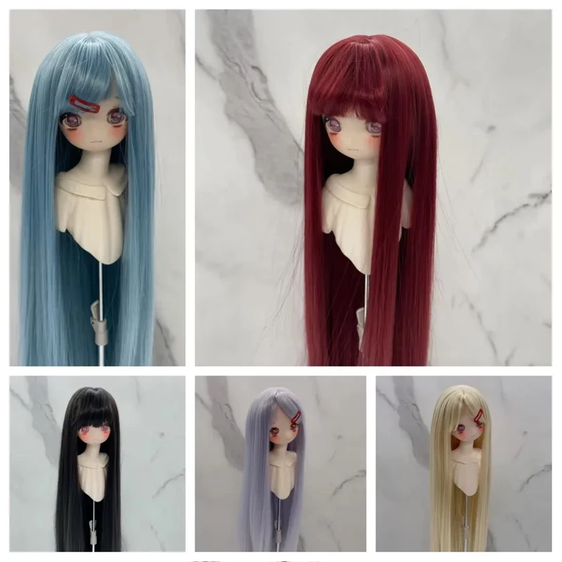 1/6 Bjd Doll Wig with Bangs Long Straight Wig for Girls Diy Makeup Accessories Bjd SD Doll Wig
1/6 Bjd Doll Wig with Bangs Long Straight Wig for Girls Diy Makeup Accessories Bjd SD Doll Wig