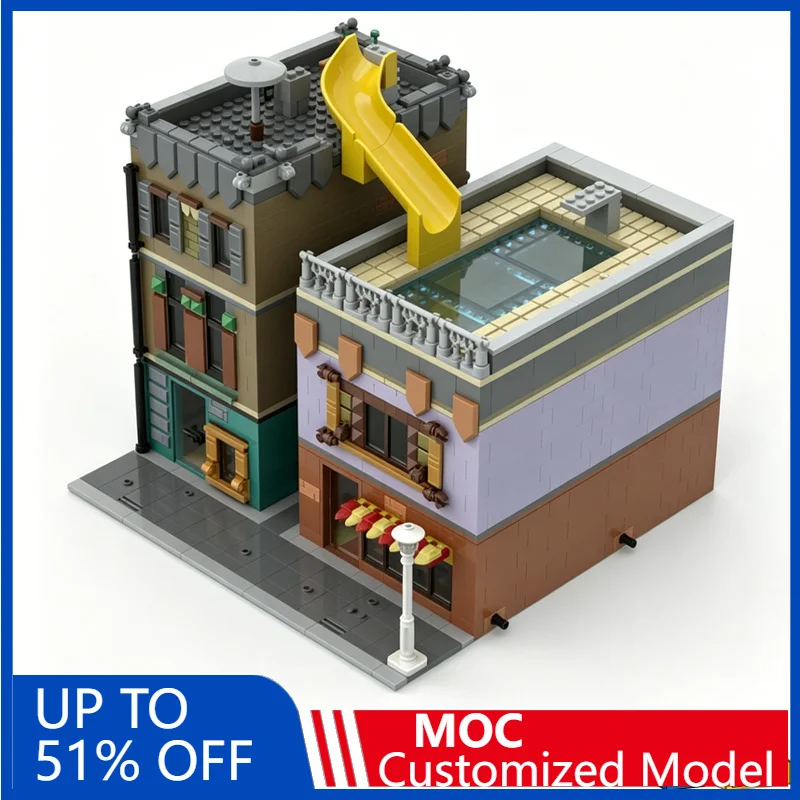 NEW 2314Pcs Coastal Modular Building Building Blocks Diy Educational Assembly Toy City Building Display Collection Birthday Gift
NEW 2314Pcs Coastal Modular Building Building Blocks Diy Educational Assembly Toy City Building Display Collection Birthday Gift