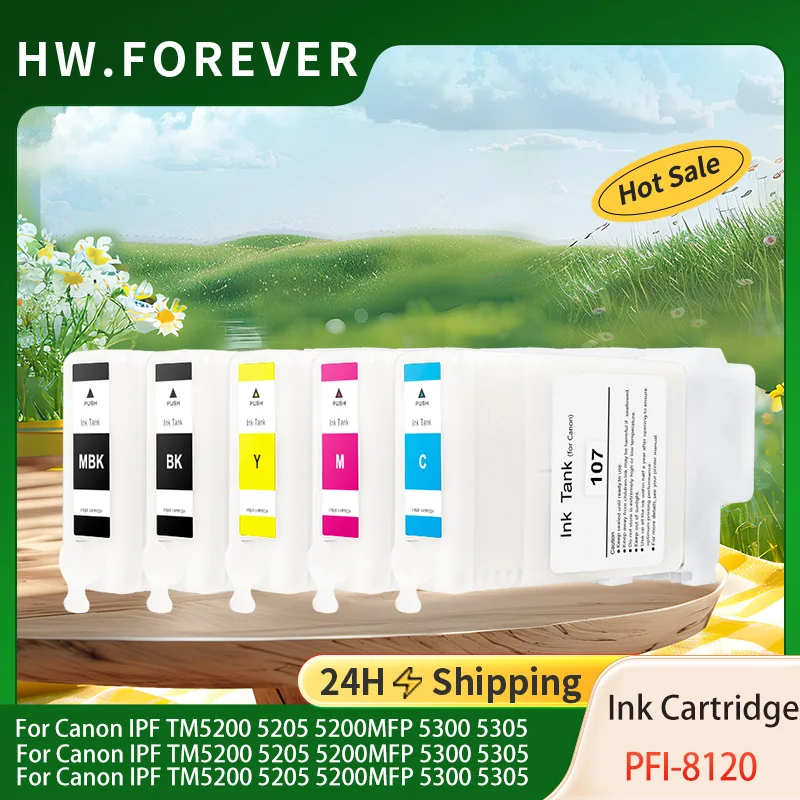 PFI-8120 PFI 8120 Refillable Ink Cartridge With Chip For Canon imagePROGRAF TM5200 TM5205 TM5250 TM5300 TM5305 GP5200 GP5300 Ink
PFI-8120 PFI 8120 Refillable Ink Cartridge With Chip For Canon imagePROGRAF TM5200 TM5205 TM5250 TM5300 TM5305 GP5200 GP5300 Ink