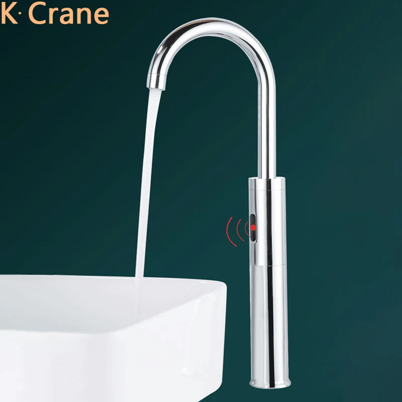 Touchless Faucet Bathroom Infrared Motion Sensor Tap Basin Sink Deck Mount Smart Induction Battery Faucets Chrome Filter Crane
Touchless Faucet Bathroom Infrared Motion Sensor Tap Basin Sink Deck Mount Smart Induction Battery Faucets Chrome Filter Crane