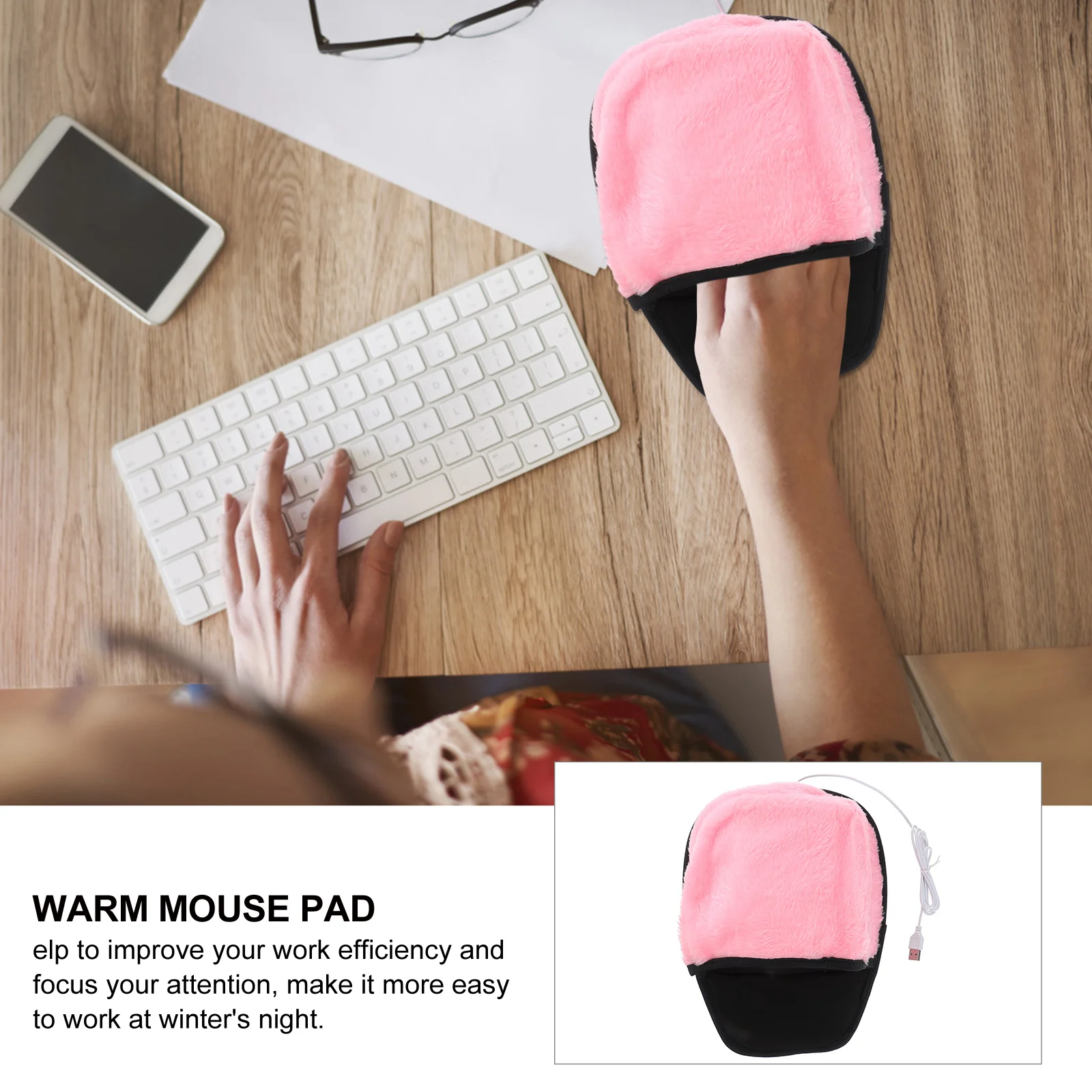 Usb Heated Mouse Pad Mat Winter Warm Comfortable Ergonomic Large Movement Electric Warmer For Kids Adults Gift
Usb Heated Mouse Pad Mat Winter Warm Comfortable Ergonomic Large Movement Electric Warmer For Kids Adults Gift