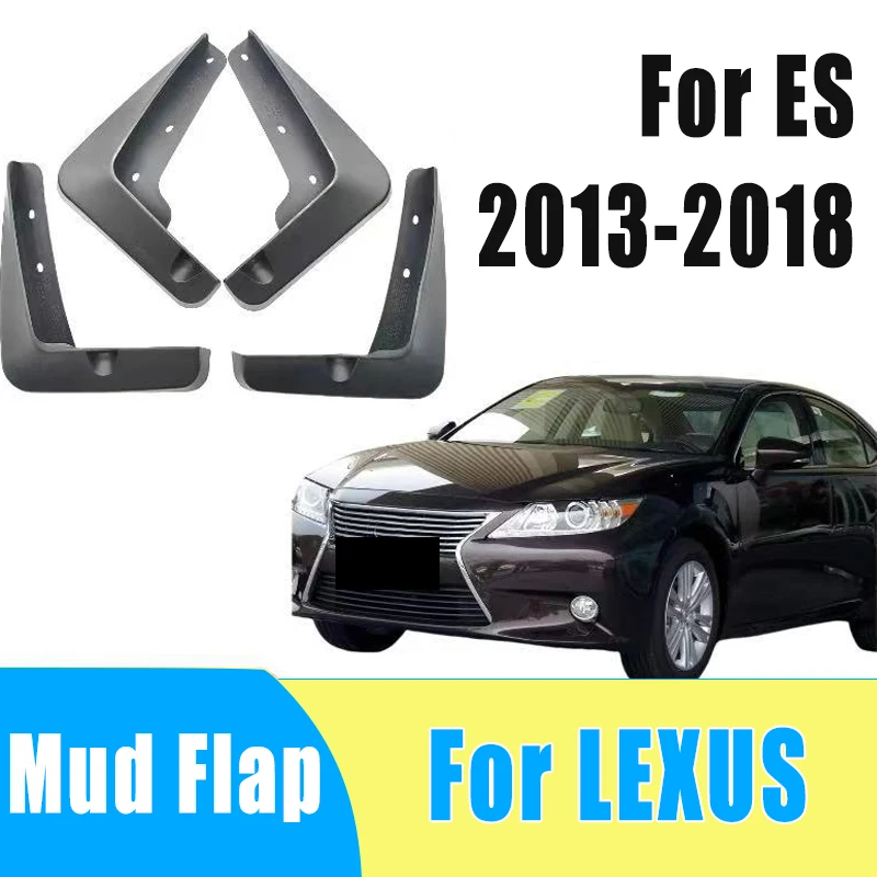 4pcs Auto Tire Mudguard Waterproof Prevent Mud Splashing Car Mud Flap Fender Trim Accessories For LEXUS ES 2013-2018 2017 2016
4pcs Auto Tire Mudguard Waterproof Prevent Mud Splashing Car Mud Flap Fender Trim Accessories For LEXUS ES 2013-2018 2017 2016