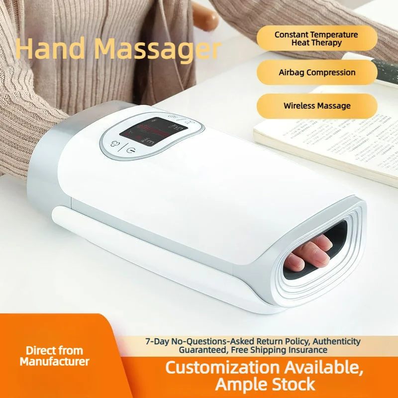 2025 Electric Wireless Hand Massager Device Heat Air Compression Palm Massage Machine Beauty Finger Wrist Spa Relax Pain Relief
2025 Electric Wireless Hand Massager Device Heat Air Compression Palm Massage Machine Beauty Finger Wrist Spa Relax Pain Relief