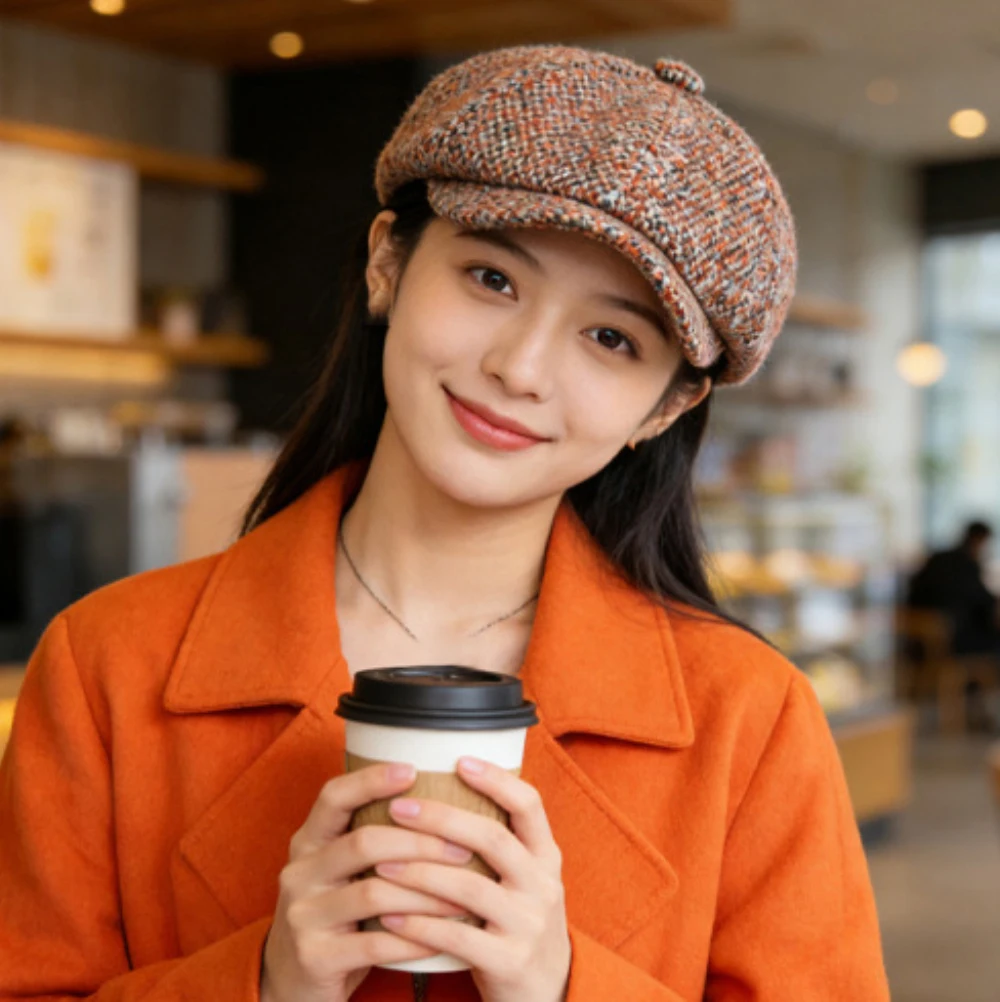 HT5037 Berets Spring Autumn Winter Cap Men Women Artist Painter Beret Hat Male Female Knitted Octagonal Hat Adjustable Beret Cap
HT5037 Berets Spring Autumn Winter Cap Men Women Artist Painter Beret Hat Male Female Knitted Octagonal Hat Adjustable Beret Cap